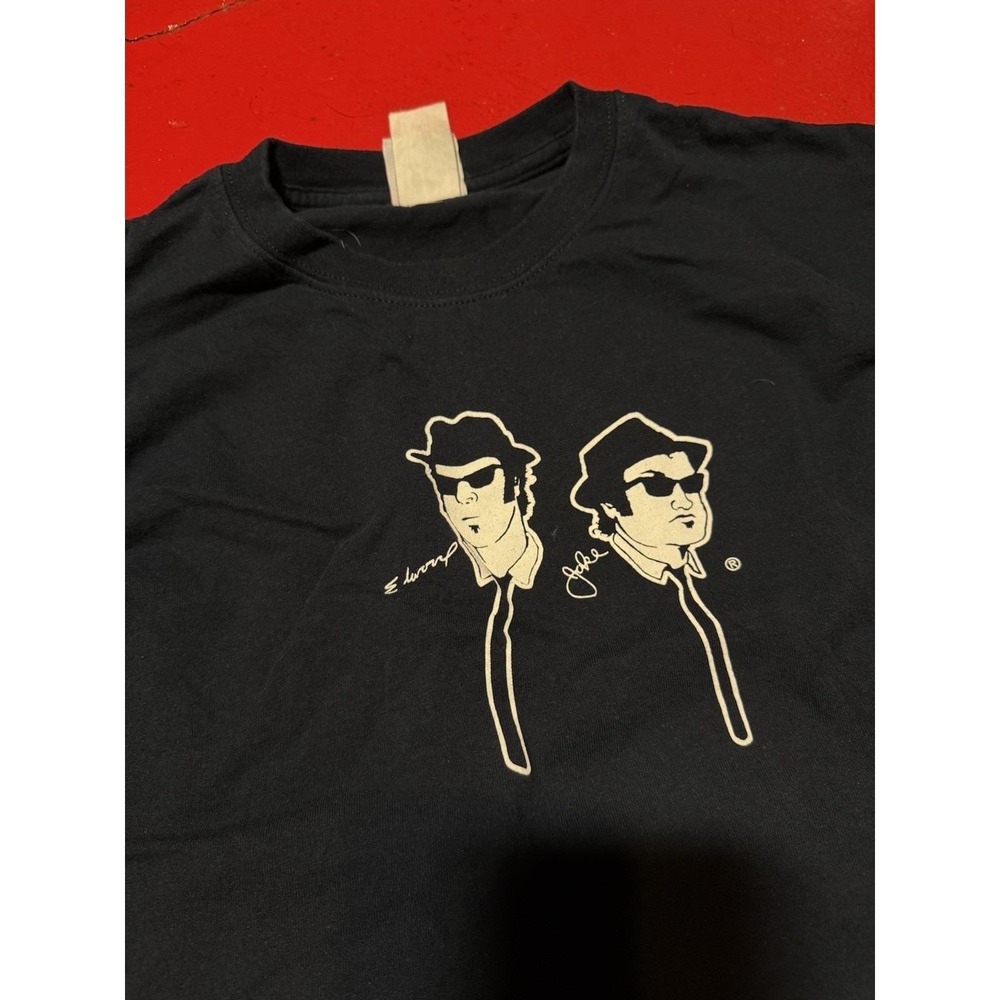 Vintage Blues Brothers T Shirt Black Large Band Tee 90s House Of Blues VTG